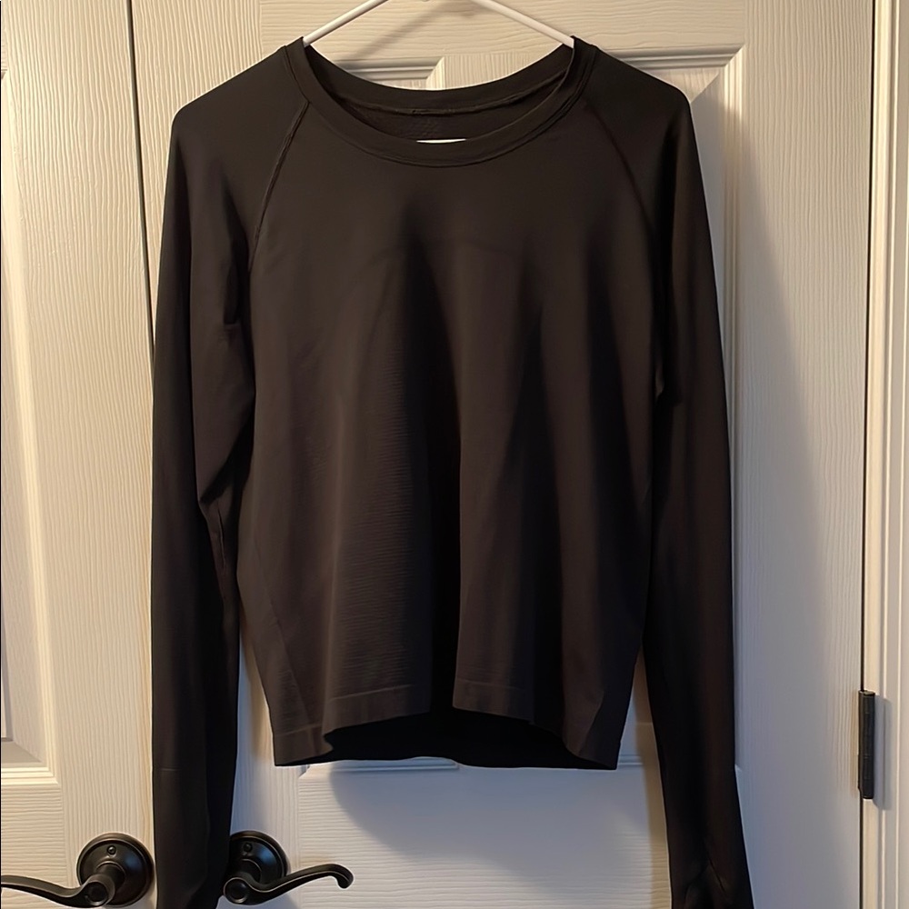 Lululemon Swiftly Black Long Sleeve Tee